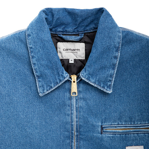 Carhartt WIP OG Detroit Jacket Blue Stone Washed I033039.01.06.03 Degli Uberti